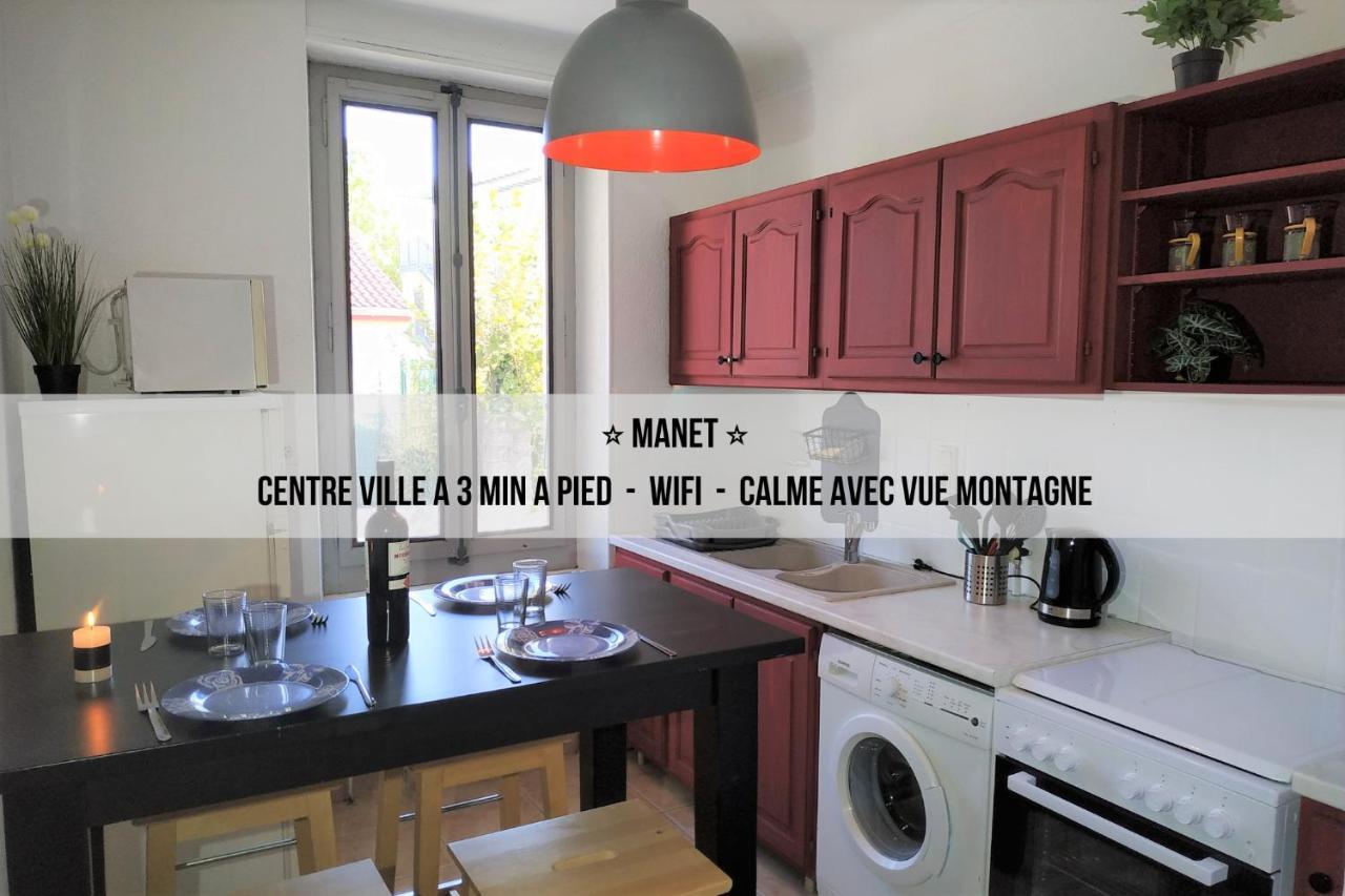 Le Manet - Appartement Proche Centre Ville - Parking Gratuit ボンヌヴィル エクステリア 写真